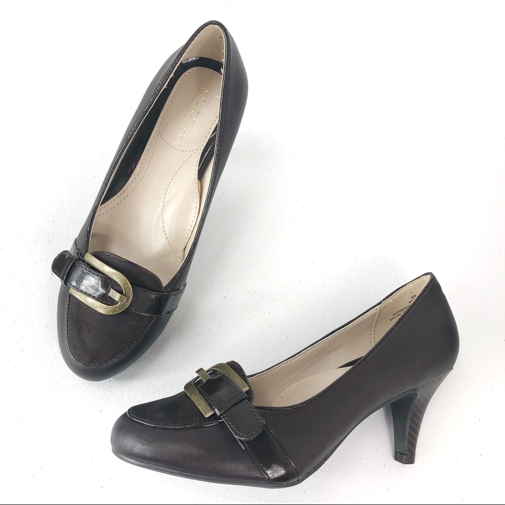 Madeline dark brown size 6M (#38)